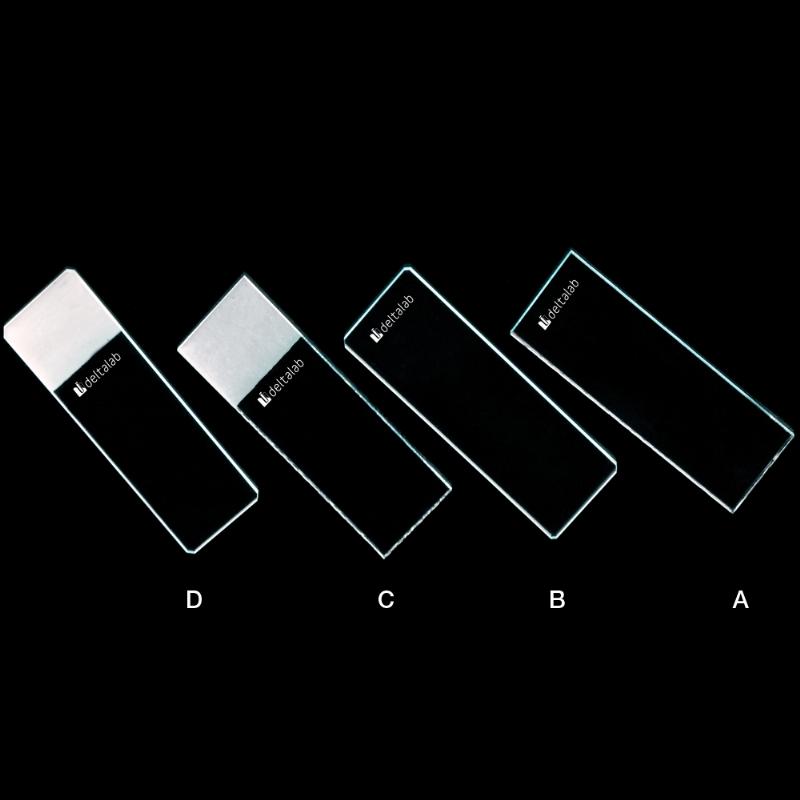 Скло предметне Eurotubo, з шліфованими під кутом 90° краями, Deltalab